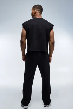 boohooMAN T-shirt Homme Coupe Boxy Raccourcie Active<Femme Athleisure|T-Shirts Et Débardeurs