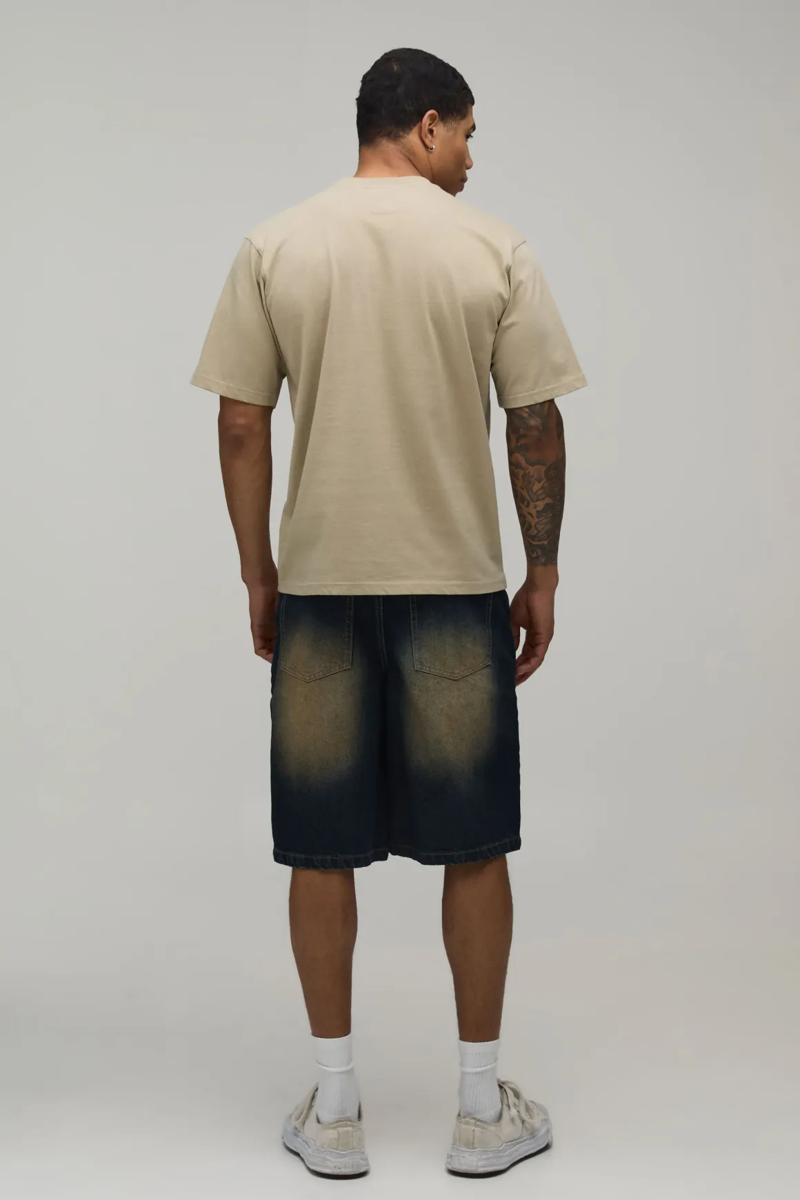 T-shirt Homme Coupe Regular Avec Broderie Script
