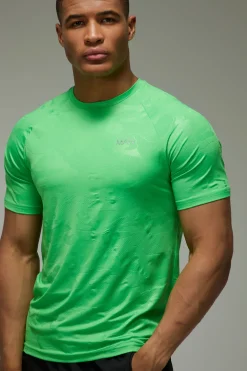 T-shirt Homme À Imprimé Camouflage Coupe Regular Active