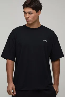 T-shirt Homme Oversize Broderie À Pois