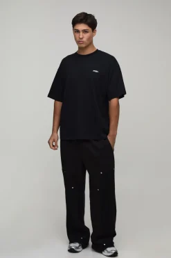 T-shirt Homme Oversize Broderie À Pois