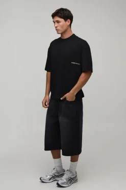 boohooMAN T-shirt Homme Oversize Coupe Boxy Avec Imprimé Caoutchouc<Homme T-Shirts Impriméstendances|T-Shirts