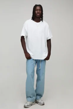 T-shirt Homme Oversize À Imprimé Script Amalfi