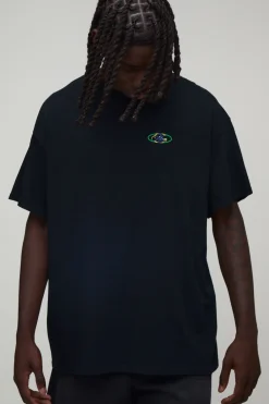 boohooMAN T-shirt Homme Oversize À Inscription Brazil<Homme T-Shirts Impriméstendances|T-Shirts
