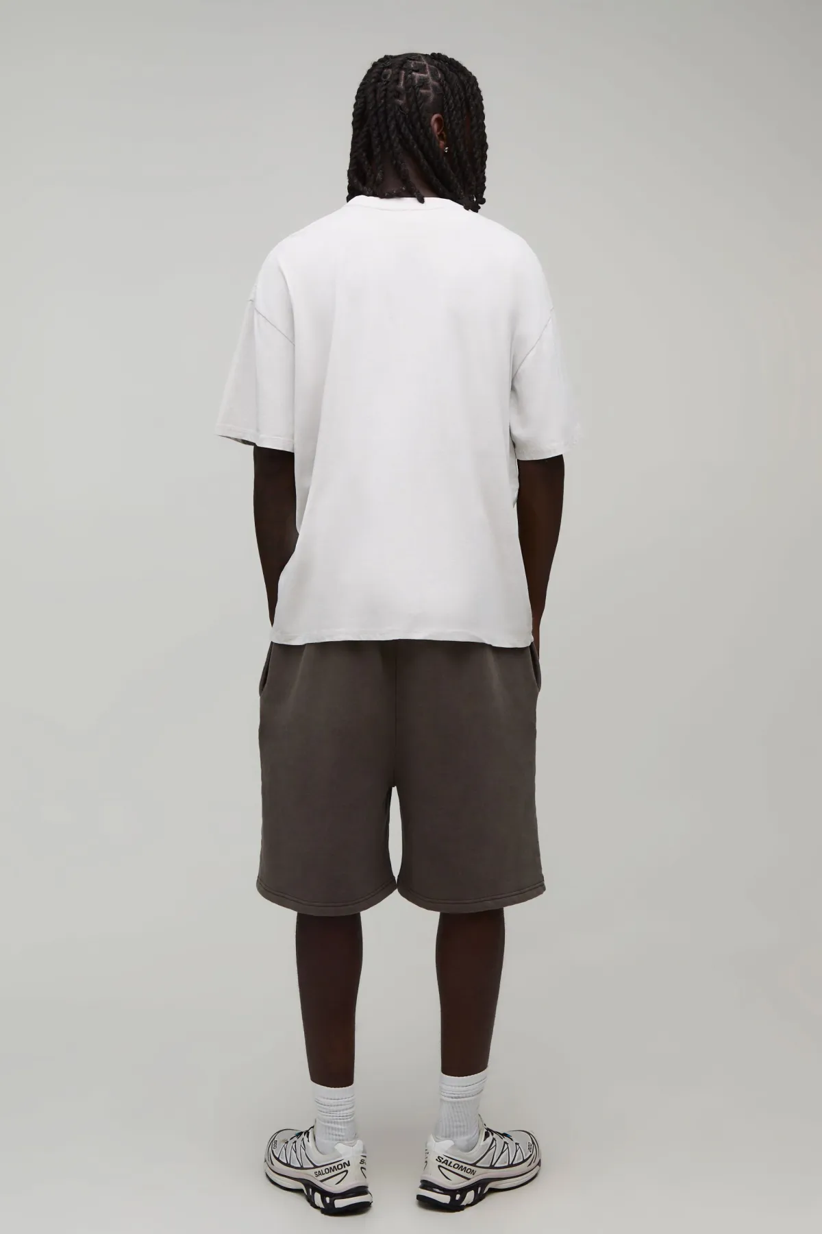 boohooMAN T-shirt Homme Oversize Sport Brodé Effet Délavé<Homme T-Shirts