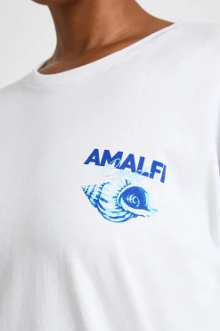 T-shirt Imprimé Amalfi Beach Grande Taille