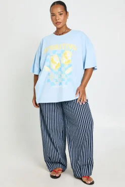T-shirt Imprimé Aperitivo Grande Taille