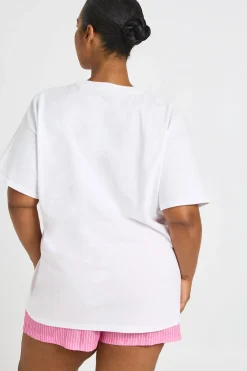 boohoo T-shirt Imprimé Aperol Spritz Grande Taille<Femme Tops