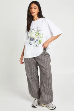 T-shirt Imprimé Blueberry Matcha Club