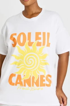 T-shirt Imprimé Cannes Plus