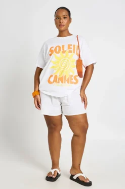 T-shirt Imprimé Cannes Plus