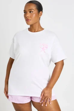 T-shirt Imprimé Capri Grande Taille