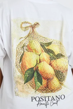 T-shirt Imprimé Citron Grande Taille