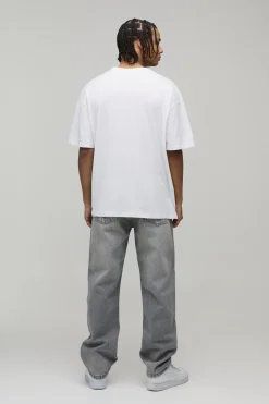 T-Shirt Imprimé Coca-Cola Licence Coupe Oversize