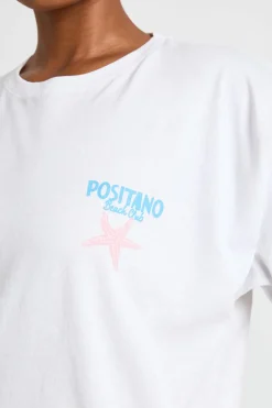 T-shirt Imprimé Coquillages Grande Taille
