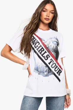 T-shirt imprimé Cowgirls Corset and Sash