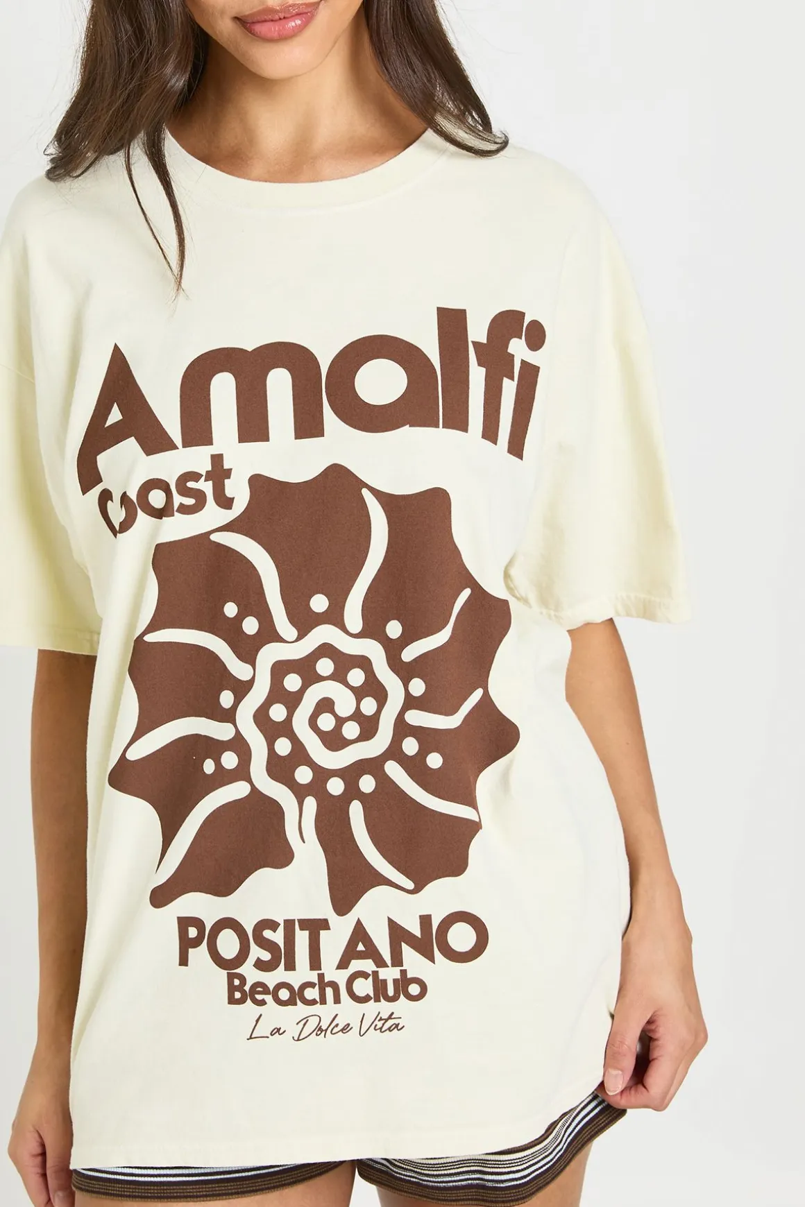 T-shirt Imprimé Côte Amalfitaine