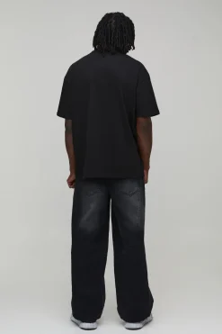 T-Shirt Imprimé Cœur Ice Nine Kills Oversize Tall