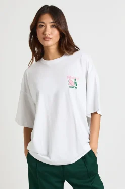 T-shirt Imprimé Devant Et Dos Reformer Pilates And Social Club