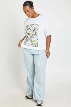 T-shirt Imprimé Dirty Martini Grande Taille