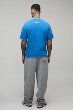 T-shirt Imprimé Délavé Sous Licence Nflpa Josh Allen Coupe Oversize Tall