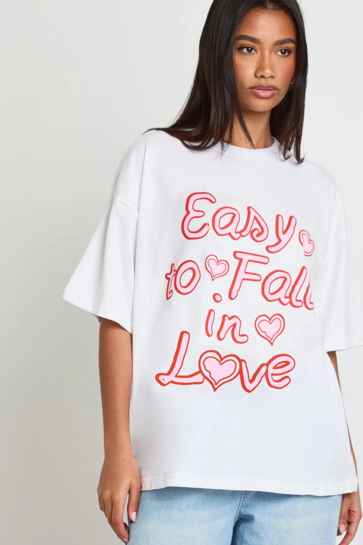 T-shirt Imprimé Easy To Fall In Love
