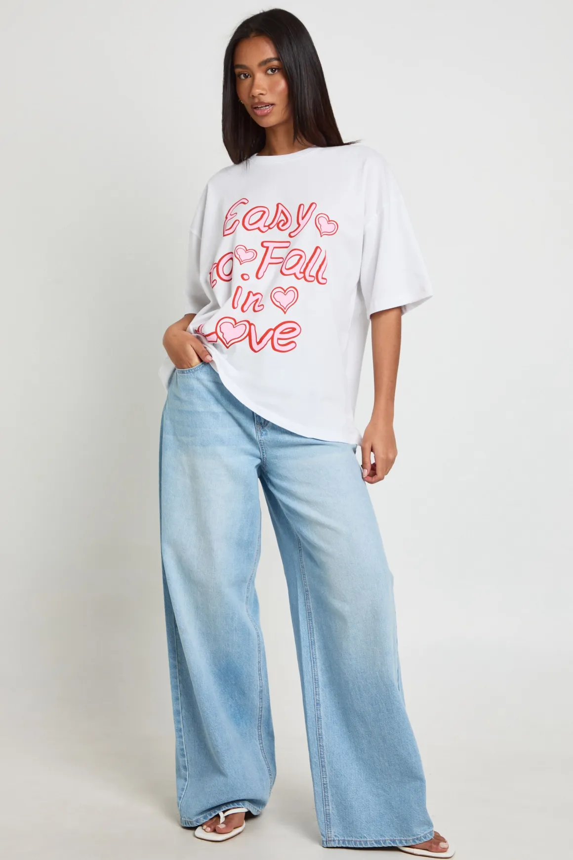 T-shirt Imprimé Easy To Fall In Love