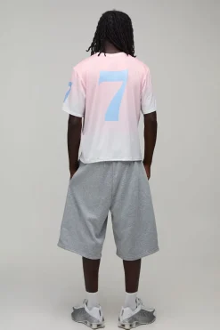 boohooMAN T-shirt Imprimé Fogo Coupe Boxy Regular Fit<Homme T-Shirts