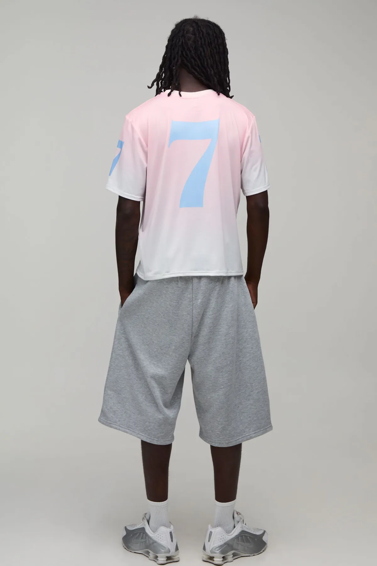 boohooMAN T-shirt Imprimé Fogo Coupe Boxy Regular Fit<Homme T-Shirts