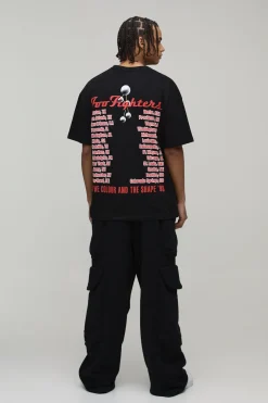 T-Shirt Imprimé Foo Fighters Coupe Oversize