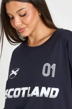 T-shirt Imprimé Football Écosse