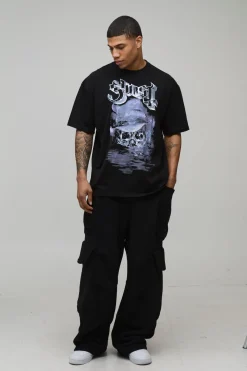T-Shirt Imprimé Ghost License Coupe Oversize