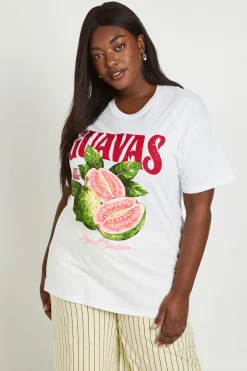 T-shirt Imprimé Goyave Grande Taille