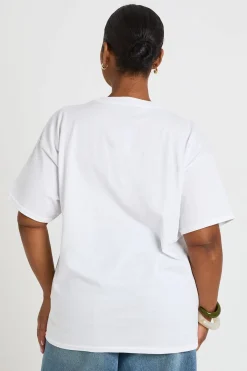 boohoo T-shirt Imprimé Goyave Grande Taille<Femme Tops