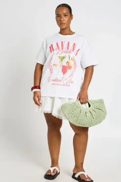 T-shirt Imprimé Grande Taille Havana Beach
