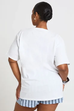 T-shirt Imprimé Grande Taille Ibiza Pour Le Week-end