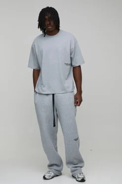 boohooMAN T-Shirt Imprimé Grande Taille Oversize Boxy Poids Lourd<Homme T-Shirts Tall|Tout Afficher
