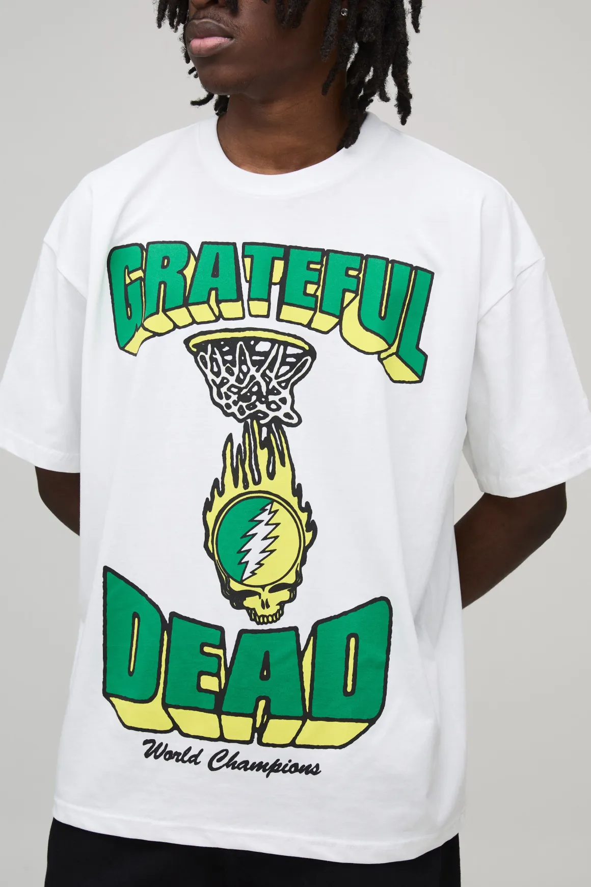 T-Shirt Imprimé Grateful Dead Coupe Oversize sous Licence