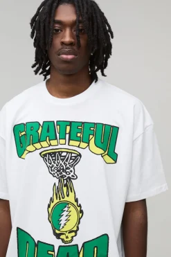 T-Shirt Imprimé Grateful Dead Coupe Oversize sous Licence
