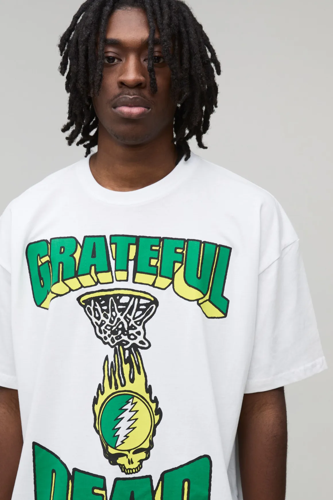 T-Shirt Imprimé Grateful Dead Coupe Oversize sous Licence