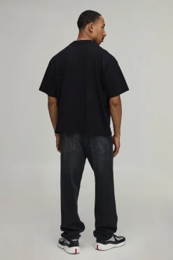 T-shirt Imprimé Grunge Coupe Ample Oversize