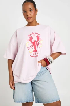 T-shirt Imprimé Homard Amalfi Grande Taille