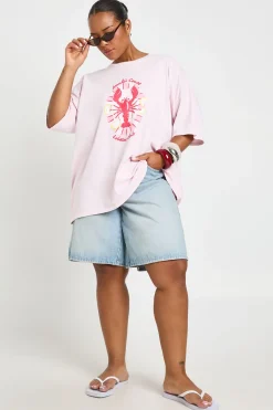 T-shirt Imprimé Homard Amalfi Grande Taille