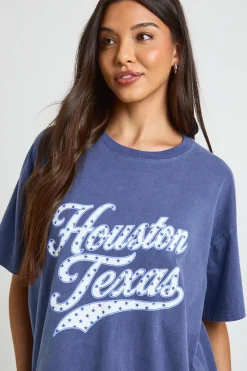 T-shirt Imprimé Houston Texas