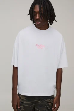 T-shirt Imprimé Hustle Coupe Oversize