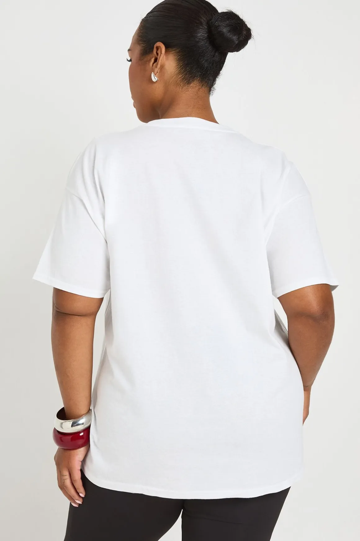 T-shirt Imprimé Île De Capri Grande Taille