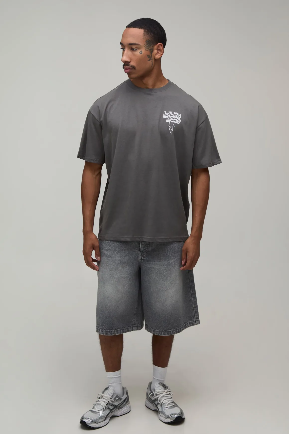 T-shirt Imprimé Licence Disney Cars Oversized