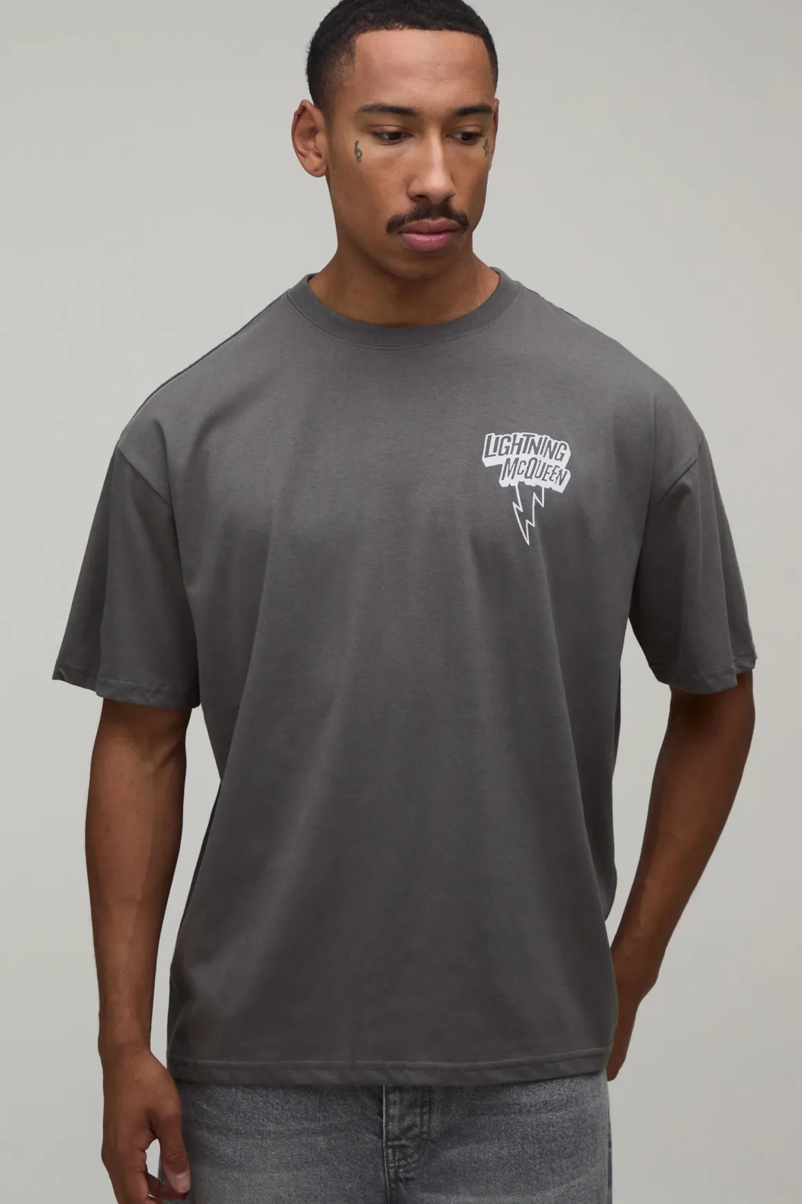 T-shirt Imprimé Licence Disney Cars Oversized