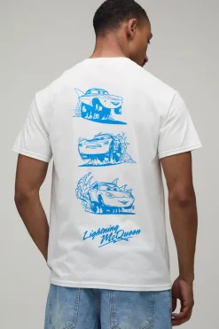 T-shirt Imprimé Licence Disney Cars Oversize