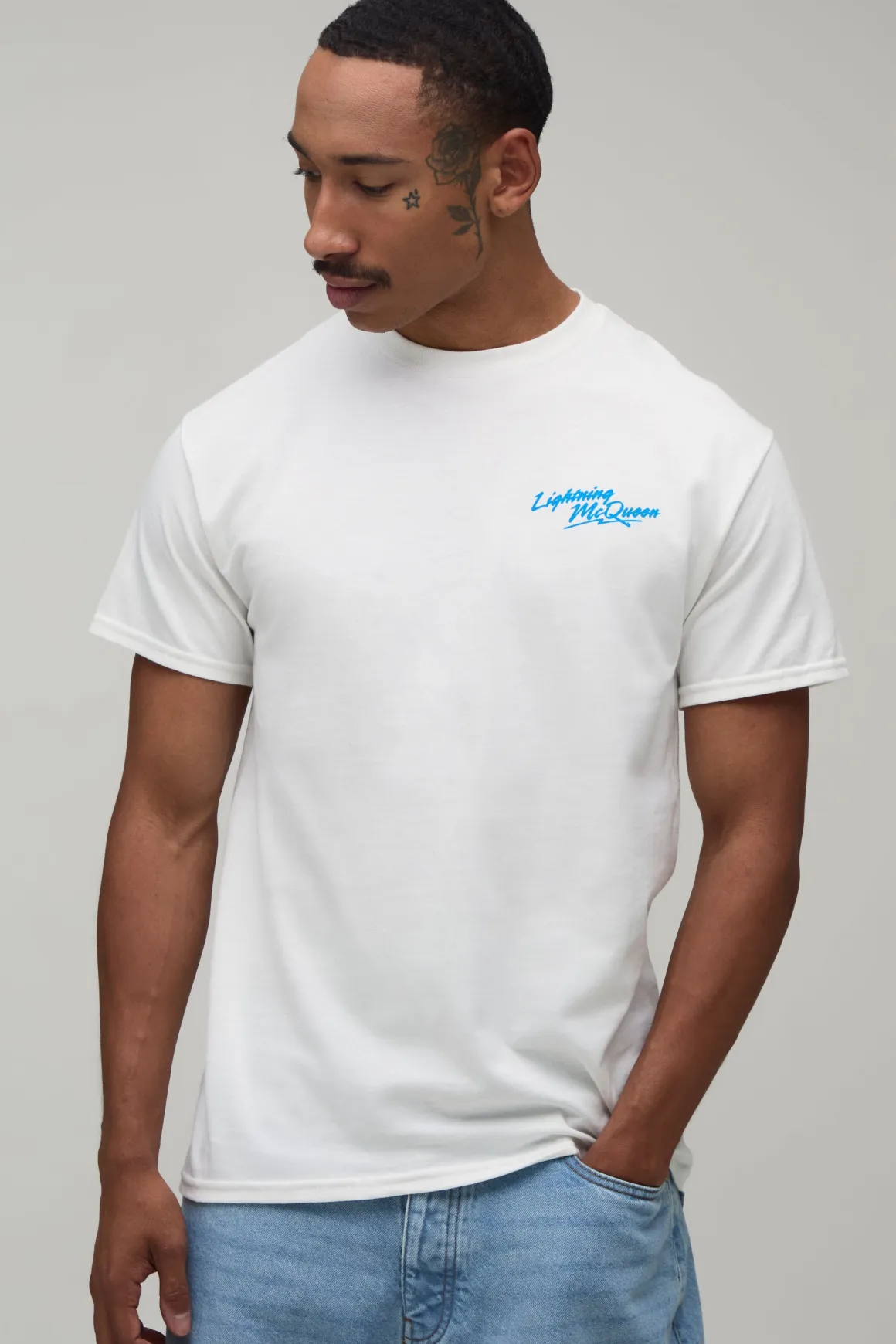 T-shirt Imprimé Licence Disney Cars Oversize